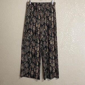 Philosophy Snakeskin print Wide-Leg Women's Pants
